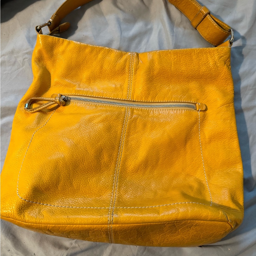 Yellow purse